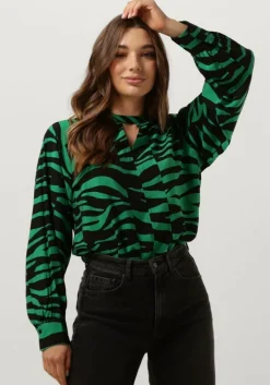 groene object blouses objcira l/s top