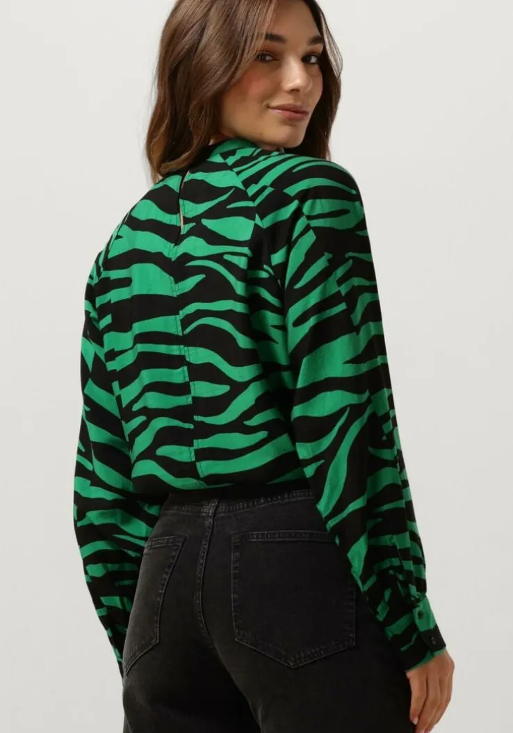 groene object blouses objcira l/s top