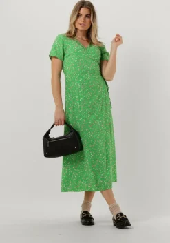 OBJECT e midi jurk objema elise s/s long wrap dress><noscript><img width=