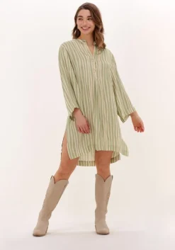 groene ottod'ame mini jurk abito ta4577