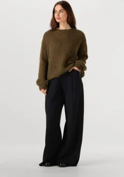 groene penn & ink trui jumper w25l246