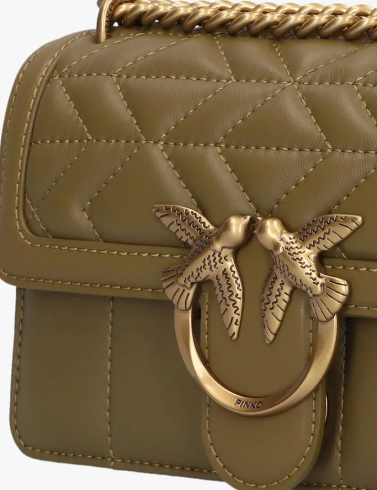 PINKO e schoudertas love one mini dc>DAMES Schoudertassen