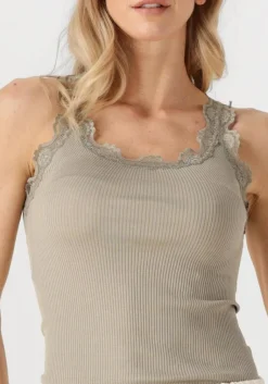 ROSEMUNDE e top babette silk top w/ lace><noscript><img width=