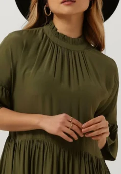 SCOTCH & SODA e mini jurk short dress with ruffle sleeve detail><noscript><img width=