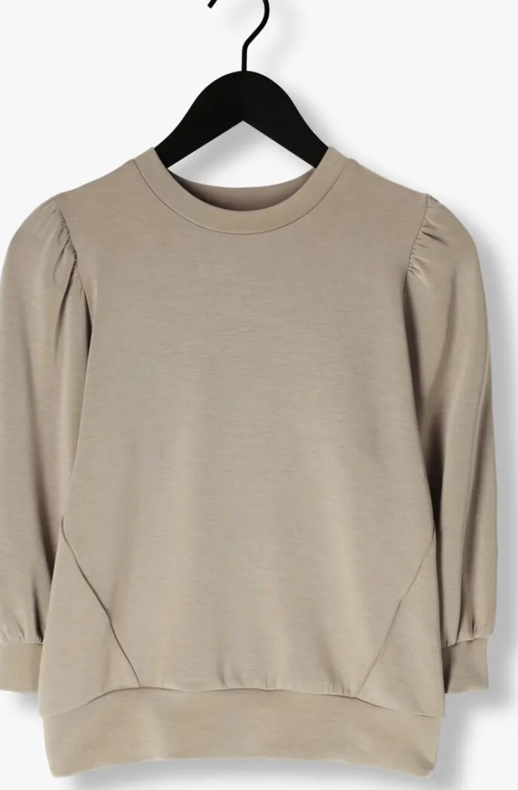 groene selected femme top slftenny 3/4 sweat top