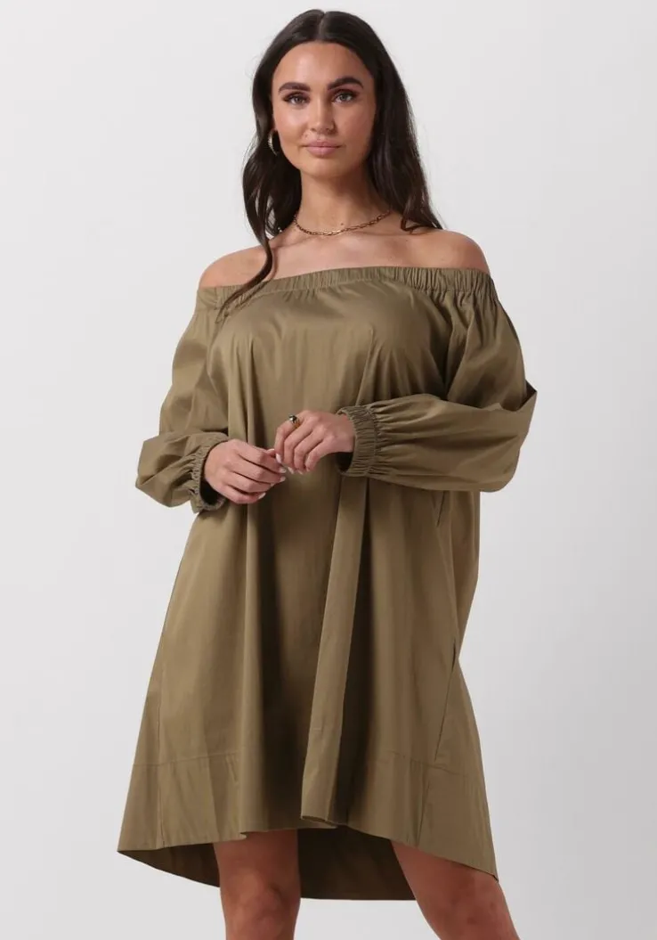 groene semicouture mini jurk s4sk26 dress