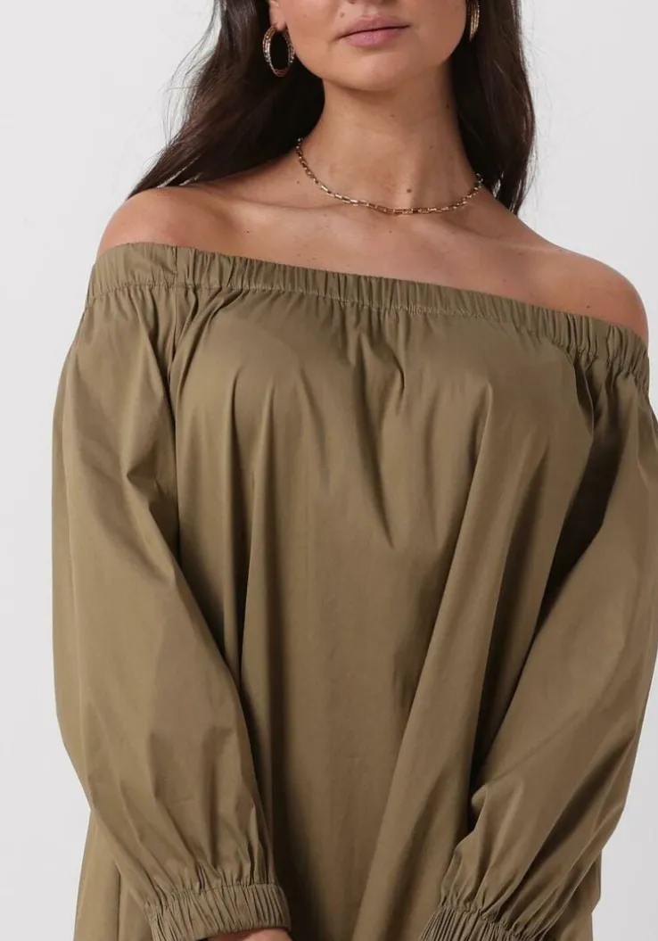 groene semicouture mini jurk s4sk26 dress