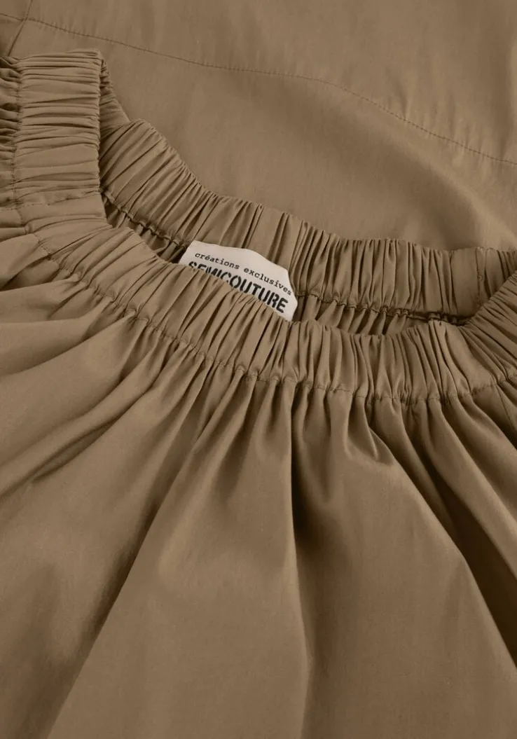 groene semicouture mini jurk s4sk26 dress