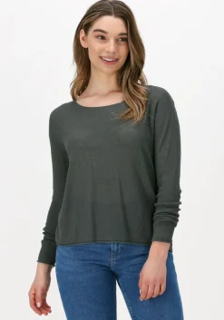 groene simple top knitted sweater ellena es