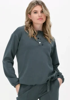 groene simple trui jersey sweater selena scuba