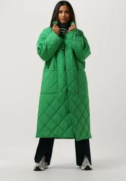 STAND STUDIO e gewatteerde jas sage coat><noscript><img width=