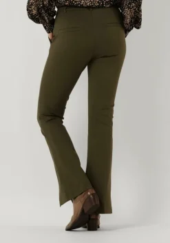 SUMMUM e flared broek trousers punto milano><noscript><img width=