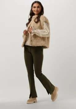 SUMMUM e flared broek trousers punto milano><noscript><img width=