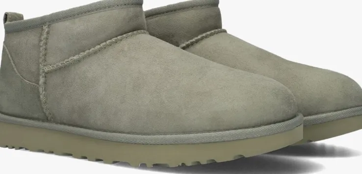 groene ugg vachtlaarzen w classic ultra mini