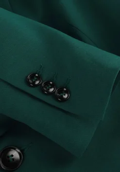 groene vanilia blazer crepe double breasted