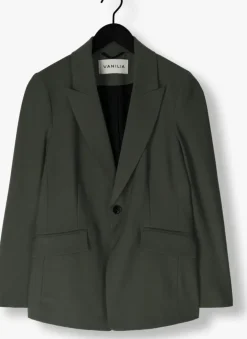 groene vanilia blazer tailored wool