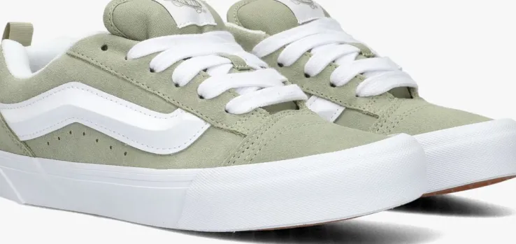 groene vans lage sneakers knu skool w