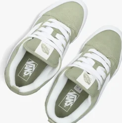 groene vans lage sneakers knu skool w