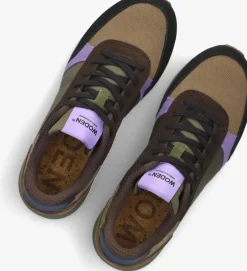 groene woden lage sneakers ronja