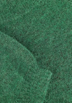 groene y.a.s. midi jurk yasbalis ls funnel knit dress