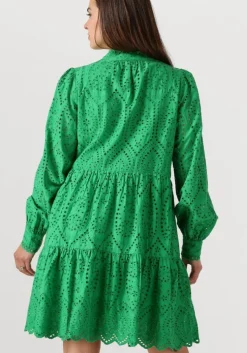 groene y.a.s. mini jurk yasholi ls dress s. noos