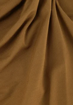 khaki edited midi jurk robinia dress