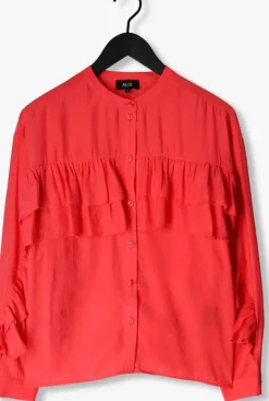 ALIX THE LABEL blouses ladies woven light flow ruffle blouse><noscript><img width=