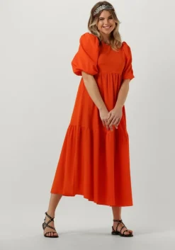 NOTES DU NORD midi jurk carrie dress>DAMES Jurken