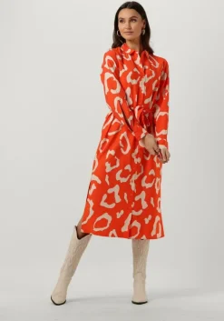 OBJECT midi jurk jacira tilda l/s shirt dress>DAMES Jurken