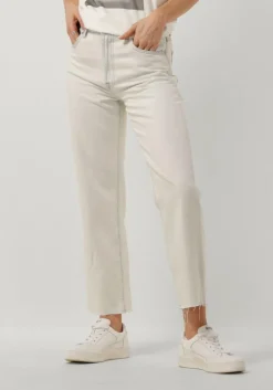 7 FOR ALL MANKIND e bootcut jeans logan stovepipe icy bay with raw cut>DAMES Jeans