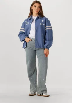 ALIX THE LABEL e jack ladies woven sport bomber>DAMES Jassen