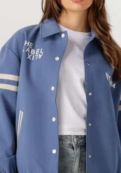 ALIX THE LABEL e jack ladies woven sport bomber><noscript><img width=