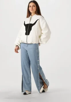 ALIX THE LABEL e straight leg jeans ladies woven chambray denim pants>DAMES Co-Ord Sets|Jeans