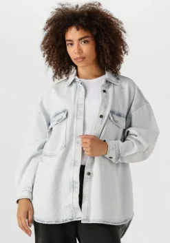 lichtblauwe american vintage blouses joybird-b