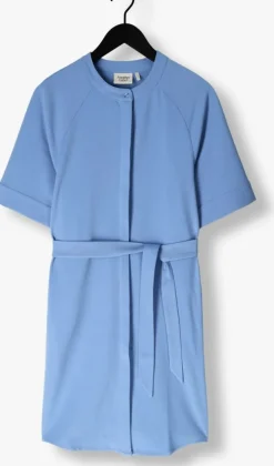 lichtblauwe another label mini jurk denice dress s/s
