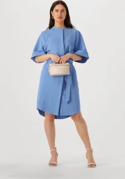 lichtblauwe another label mini jurk denice dress s/s