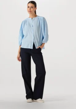 lichtblauwe bellamy blouses sophia