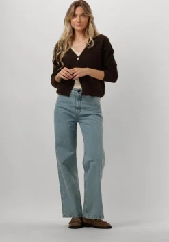 lichtblauwe by-bar wide jeans lina non stretch pant