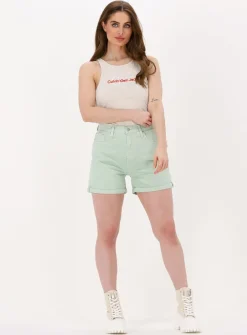 CALVIN KLEIN e shorts mom short><noscript><img width=