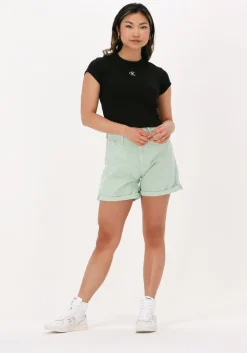 CALVIN KLEIN e shorts mom short><noscript><img width=
