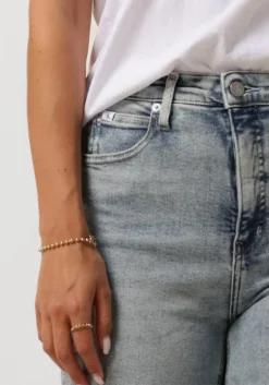 lichtblauwe calvin klein skinny jeans high rise skinny