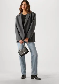 CALVIN KLEIN e straight leg jeans high rise straight>DAMES Jeans