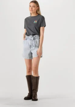 lichtblauwe catwalk junkie shorts denim short comfortable waist