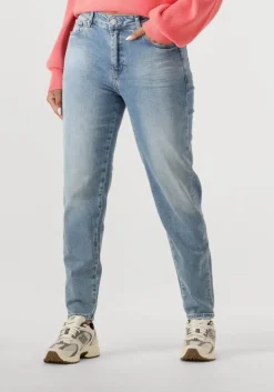 lichtblauwe circle of trust mom jeans chloe dnm