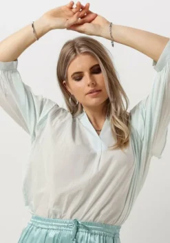 lichtblauwe circle of trust blouses nina blouse