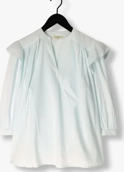 lichtblauwe circle of trust blouses nina blouse
