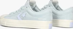 lichtblauwe converse lage sneakers star player 76 ox you dew you