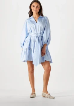 lichtblauwe devotion mini jurk precious