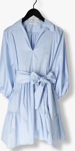 lichtblauwe devotion mini jurk precious