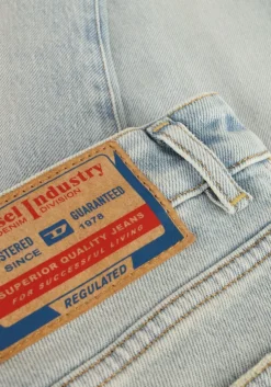 lichtblauwe diesel flared jeans 2003 d-escription